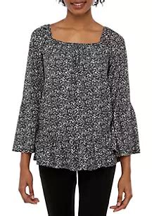 white michael michael kors bailey twist detail knit top|macy's michael kors tops.